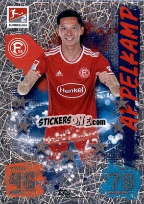 Sticker Shinta Appelkamp - German Fussball Bundesliga 2021-2022. Match Attax Extra
 - Topps