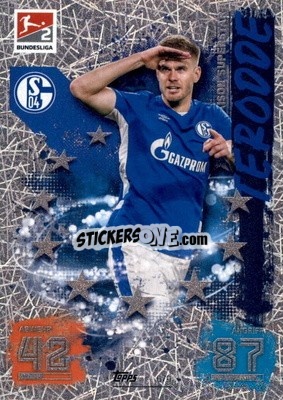 Sticker Simon Terodde - German Fussball Bundesliga 2021-2022. Match Attax Extra
 n. 679 - Topps
