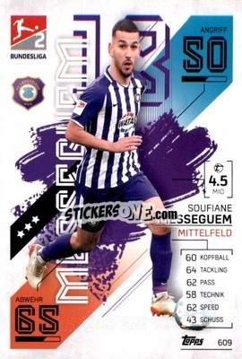 Cromo Soufiane Messeguem - German Fussball Bundesliga 2021-2022. Match Attax Extra
 - Topps