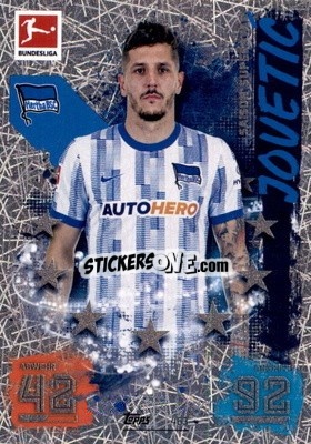 Sticker Stevan Jovetić - German Fussball Bundesliga 2021-2022. Match Attax Extra
 n. 463 - Topps