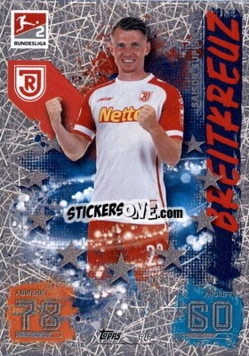 Cromo Steve Breitkreuz - German Fussball Bundesliga 2021-2022. Match Attax Extra
 - Topps