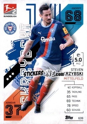 Figurina Steven Skrzybski - German Fussball Bundesliga 2021-2022. Match Attax Extra
 - Topps