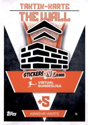 Sticker The Wall - German Fussball Bundesliga 2021-2022. Match Attax Extra
 n. T6 - Topps