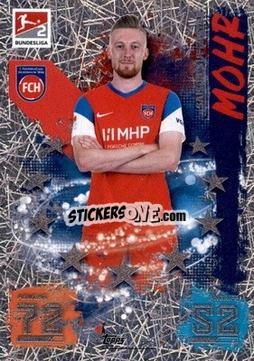 Cromo Tobias Mohr - German Fussball Bundesliga 2021-2022. Match Attax Extra
 - Topps