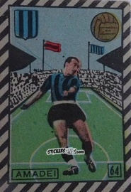 Sticker Amadei - Tuttocalcio Campionato 1948-1949 Serie A
 n. 64 - CICOGNA
