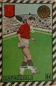 Sticker Capaccioli - Tuttocalcio Campionato 1948-1949 Serie A
 n. 84 - CICOGNA

