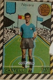 Sticker Castelli - Tuttocalcio Campionato 1948-1949 Serie A
 n. 127 - CICOGNA
