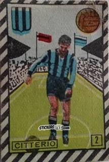 Sticker Citterio - Tuttocalcio Campionato 1948-1949 Serie A
 n. 2 - CICOGNA
