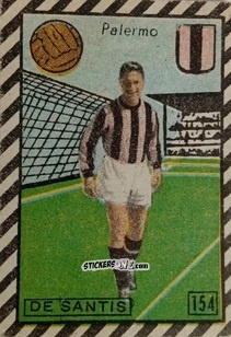Figurina De Santis - Tuttocalcio Campionato 1948-1949 Serie A
 n. 154 - CICOGNA

