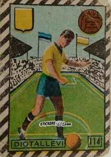 Cromo Diottalevi - Tuttocalcio Campionato 1948-1949 Serie A
 n. 114 - CICOGNA
