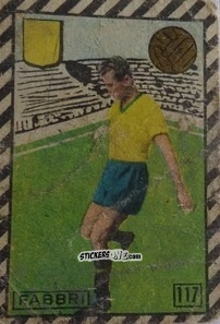 Cromo Fabbri - Tuttocalcio Campionato 1948-1949 Serie A
 n. 117 - CICOGNA
