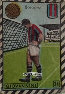 Sticker Giovannini - Tuttocalcio Campionato 1948-1949 Serie A
 n. 24 - CICOGNA
