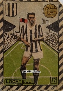 Sticker Locatelli - Tuttocalcio Campionato 1948-1949 Serie A
 n. 72 - CICOGNA

