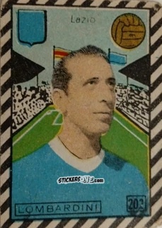 Sticker Lombardini - Tuttocalcio Campionato 1948-1949 Serie A
 n. 202 - CICOGNA
