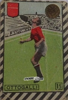 Cromo Ottogalli - Tuttocalcio Campionato 1948-1949 Serie A
 n. 15 - CICOGNA
