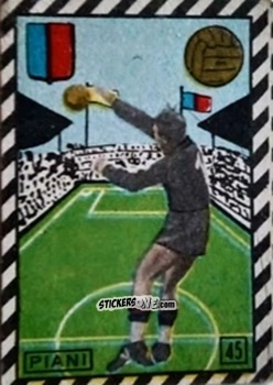Sticker Piani - Tuttocalcio Campionato 1948-1949 Serie A
 n. 45 - CICOGNA
