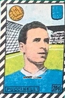 Figurina Puccinelli - Tuttocalcio Campionato 1948-1949 Serie A
 n. 206 - CICOGNA
