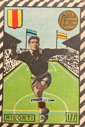 Sticker Risorti - Tuttocalcio Campionato 1948-1949 Serie A
 n. 177 - CICOGNA
