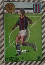 Sticker Sarosi - Tuttocalcio Campionato 1948-1949 Serie A
 n. 26 - CICOGNA
