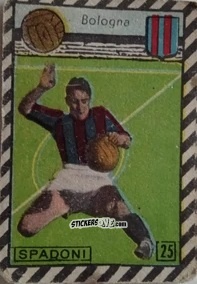 Sticker Spadoni - Tuttocalcio Campionato 1948-1949 Serie A
 n. 25 - CICOGNA
