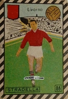 Sticker Stradella - Tuttocalcio Campionato 1948-1949 Serie A
 n. 86 - CICOGNA
