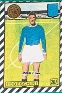 Sticker Todeschini - Tuttocalcio Campionato 1948-1949 Serie A
 n. 207 - CICOGNA
