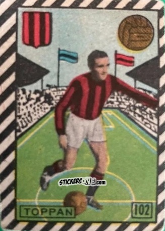 Sticker Toppan - Tuttocalcio Campionato 1948-1949 Serie A
 n. 102 - CICOGNA

