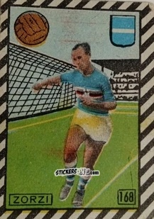 Sticker Zorzi - Tuttocalcio Campionato 1948-1949 Serie A
 n. 168 - CICOGNA
