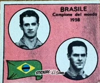 Cromo Amaral / Zagallo - Figurine Calcio 1958-1959
 n. 301 - V.A.V.

