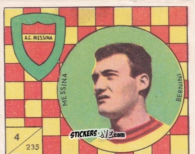 Cromo Bernini - Figurine Calcio 1958-1959
 n. 235 - V.A.V.
