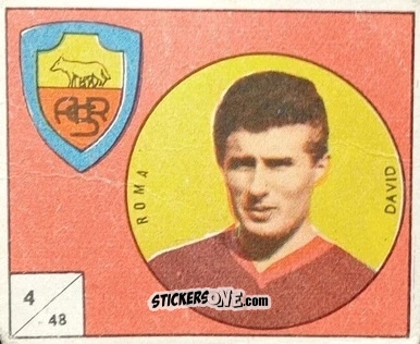 Cromo David - Figurine Calcio 1958-1959
 n. 48 - V.A.V.
