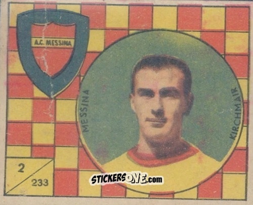 Cromo Kirchmair - Figurine Calcio 1958-1959
 n. 233 - V.A.V.

