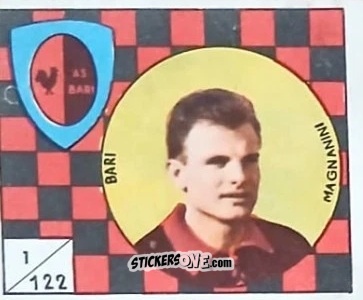 Cromo Magnanni - Figurine Calcio 1958-1959
 n. 122 - V.A.V.
