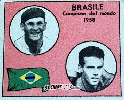 Figurina Nilton Santos / Gilmar