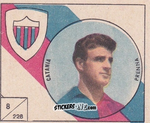 Cromo Prenna - Figurine Calcio 1958-1959
 n. 228 - V.A.V.
