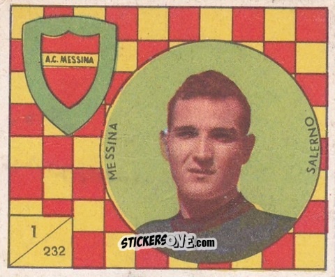 Cromo Salerno - Figurine Calcio 1958-1959
 n. 232 - V.A.V.
