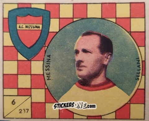 Cromo Sellani - Figurine Calcio 1958-1959
 n. 237 - V.A.V.

