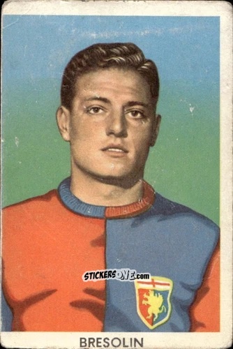 Figurina Bresolin - Il Calcio Italiano 1959-1960
 n. 102 - SIDAM