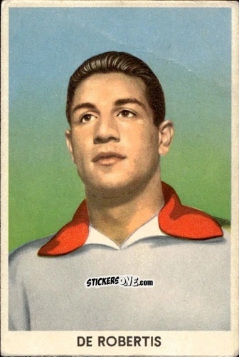 Cromo De Robertis - Il Calcio Italiano 1959-1960
 n. 52 - SIDAM