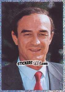 Cromo Jean-Louis Triaud (President) - F.C. Girondins De Bordeaux - Panini