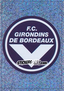 Cromo F.C. Girondins de Bordeaux logo - F.C. Girondins De Bordeaux - Panini