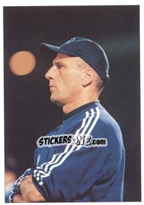 Sticker Elie Baup (Entraineur) - F.C. Girondins De Bordeaux n. 12 - Panini
