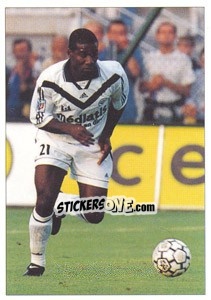 Sticker Kodjo Afanou (In game - foto 1) - F.C. Girondins De Bordeaux n. 22 - Panini
