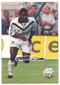 Figurina Kodjo Afanou (In game - foto 1) - F.C. Girondins De Bordeaux - Panini