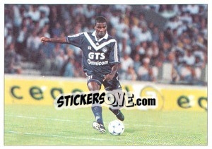 Sticker Kodjo Afanou (In game - foto 2) - F.C. Girondins De Bordeaux n. 23 - Panini