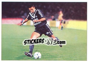 Sticker David Jemmali (In game - foto 1) - F.C. Girondins De Bordeaux n. 40 - Panini