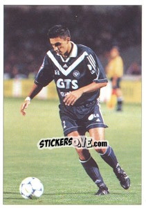Sticker David Jemmali (In game - foto 3) - F.C. Girondins De Bordeaux n. 42 - Panini