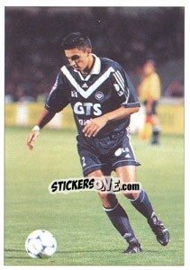 Sticker David Jemmali (In game - foto 3) - F.C. Girondins De Bordeaux - Panini