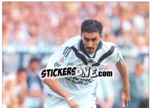 Sticker David Jemmali (In game - foto 4 - part 1/2) - F.C. Girondins De Bordeaux n. 43 - Panini