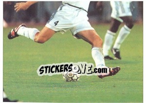 Sticker Nisa Saveljic (In game - foto 1 - part 2/2) - F.C. Girondins De Bordeaux - Panini